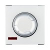 Ecoplast LK45 Светорегулятор поворотный нажимной 600 Вт (серебристый металлик) 857203-1 фото