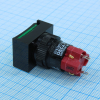 D16LMT2-1ABKG D16LMT2-1ABKG, Переключатель кнопочный без фиксации 250В/5А LED подсветка 24В DECA pe440576 фото
