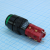 D16LAR1-2ABKG D16LAR1-2ABKG, Переключатель кнопочный с фиксацией 250В/5А LED подсветка 24В DECA pe440579 фото