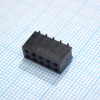 DS1023-11-2X5B8SRS Гнездо на плату SMD 2x5 конт., шаг 2.54мм, высота 7.4мм, позолоч. CONNFLY pe481284 фото