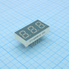 FYT-4031BS-21 3-х разрядный индикатор 10,2мм/красный/15-20мКд/ОА FORYARD pe528904 фото