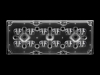 ALST173D12LED3535T2M-H Групповая прямоугольная линза 2x6 на 12 светодиодов 3030/3535, эфф=90%, диаграмма T2 горизонтальная, 173x71.4мм H:9.1мм, PMMA ASAHI OPTICS pe521480 фото
