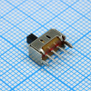L-KLS7-SS03-12D02-EG03 Переключатель движковый вертикальный (ON-ON), 0.3A 50VDC, высота движка 3мм, 10000циклов монтаж в отверстие KLS pe537609 фото