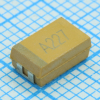 TS20001A101KDT000R Конденсатор танталовый твердотельный SMD типоразмер D, 10 В, 100 мкФ ±10%, 125°С SUNTAN pe534026 фото