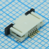 527450697 Соединитель FPC 6 контактов шаг 0.5мм угловой SMD лента на катушке Molex pe549386 фото