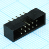 DS1014-10SF1B-B IDC2 разъем, вилка на плату прямая двухрядная 10pin(2x5)., шаг 2.00мм CONNFLY pe323338 фото