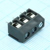 DG306-5.0-03P-11-00A(H) Винтовой клеммный блок с защитой провода, 3 контакта. Серия DG306-5.0 Degson pe83213 фото