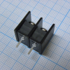 DG25C-B-02P-13-00A(H) Барьерный клеммный блок 2 контакта. Серия DG25C-B Degson pe60429 фото
