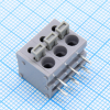 DG211R-5.0-03P-11-00A(H) Нажимной безвинтовой клеммный блок 3 контакта. Зажим типа торцевой контакт. Серия DG211R-5.0 Degson pe391694 фото
