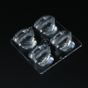 ALSP50D4LEDS5050T3VS-C Групповая квадратная линза 2x2 на 4 светодиода 5050/3030, Sport Lighting эфф=90%, 50x50мм H:14,35мм, PC ASAHI OPTICS pe540946 фото