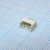 DS1020-03-04MVVT1A Разъем FH04M, вилка на плату для монтажа в отверстия 4pin, шаг 1.25мм CONNFLY pe330515 фото