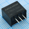 K7805-500 DC/DC, 2.5Вт, вход 6.5…36В, выход 5В/0.5А или вход 6.5…27В, выход -5В/0.4А, без гальваноразвязки, КПД 80…93%, SIP3, 11.6x7.5x10.2мм, -40…85°C, пластик AIPULNION pe593179 фото