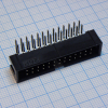 DS1013-26RSiB-B-0 IDC разъем, вилка на плату угловая двухрядная 26pin(2x13)., шаг 2.54мм CONNFLY pe339999 фото