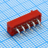 DS1015-07-10R6 Вилка на плату IDC Micro Match 10 контактов, шаг 2.54мм, монтаж в отверстия CONNFLY pe530209 фото