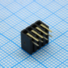 DS1026-13-2X4S8BR Разъем штыревой двухрядный, розетка угловая на плату 8 контактов 2х4, шаг 2.0мм CONNFLY pe678693 фото