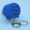 TSR-3590-S-2-103R Потенциометр 10 кОм 2Вт ±5%, многооборотный прецизионный ±0.5% 2Вт, вал 6.34мм SUNTAN pe526886 фото