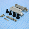 DS1047-01-25M2 Кожух для D-SUB разьема 25 контактов угловой, металлический CONNFLY pe523046 фото