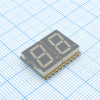 KCDA04-105 2-х разрядный сегментный индикатор smd 10,16мм/красный/630нм/21-54мкд/ОА Kingbright pe112168 фото