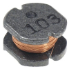 SDR0503-101KL Катушка индуктивности SMD проволочная, на ферритовом сердечнике 100мкГн ±10% 1кГц 40-добротность 400мА 1.6Ом лента на катушке BOURNS pe231724 фото