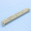 DS1118-64M0R13 Разъем (вилка)  DIN 41612 тип B 64pin (2х32), шаг 2.54мм двухрядный угловой (ряд А) CONNFLY pe391212 фото