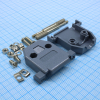 DS1045-15AP1L1-B Кожух для D-SUB разьема 15 контактов с удлиненными винтами, пластик, серый CONNFLY pe523052 фото