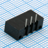 DS1020-03RT1D FPC разъем для шлейфа на плату угловой 3pin, шаг 2.54мм CONNFLY pe523308 фото