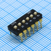 DS1040-01-06VBWB DIP-переключатель 6 контактов монтаж в отверстие шаг 2.54мм CONNFLY pe569901 фото