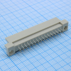 DS1118-32M0V23 Разъем (вилка)  DIN 41612 тип B 32pin (2х16), шаг 2.54мм двухрядный прямой (ряд АВ) CONNFLY pe391213 фото