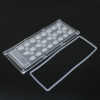 ALHB173D24LED3090G Групповая прямоугольная линза 3x8 на 24 светодиода 3030/2835/5050, эфф=90%, 30°x90°, 173x71.4мм, PMMA ASAHI OPTICS pe830766 фото