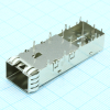 2007198-1 Аксессуар для разъема кожух SFP + прямоугольный серебристый никелевый коробка/лоток TE Connectivity pe433711 фото