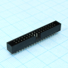 DS1014-34SF1B-B IDC2 разъем, вилка на плату прямая двухрядная 34pin(2x17)., шаг 2.00мм CONNFLY pe323375 фото