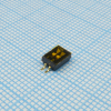 L-KLS7-KPR-02-N-11 DIP переключатель 2 группы SMD монтаж шаг 1.27мм 0.025А 24В с плёнкой на ленте KLS pe417074 фото