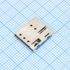 L-KLS1-SIM-066-(6+1)P-H1.37-R Держатель нано SIM карты, PUSH-PUSH, 6+1 контактов,, h=1.37мм, с направляющими KLS pe1067315 фото