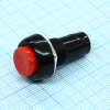 PB-10BR1-G Кнопка без фиксации на замыкание 0.5А 250В круглая М10 -красный- Switronic pe406837 фото
