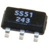 SS51T Датчик Холла 20мА биполярный 5В/9В/12В/15В/18В 4-Pin(3+Tab) SOT-89 лента на катушке Honeywell pe324405 фото