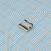 DS1105-06-B60R Разъем Micro USB B розетка 5 контактов для поверхностного монтажа (с фиксатором в отверстие) на плату CONNFLY pe405814 фото