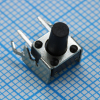 L-KLS7-TS6606-9.5-180 Кнопка тактильная 6х6мм угловая h=9.5мм усилие нажатия 180гр 0.05A 12В монтаж в отверстие KLS pe519226 фото