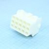 350784-1 Корпус разъема Universal MATE-N-LOK, вилка 15PIN, Matrix (Nylon, UL 94V-0) без контактов, шаг 6.35 мм TE Connectivity pe332095 фото