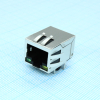 KLS12-TL193-1x1-G/Y-03-S Гнездо RJ45 на плату экранированное со встроенными светодиодами и трансформатором KLS pe424258 фото