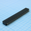 DS1023-2X25S21 Разъем штыревой двухрядный, розетка прямая на плату 50 контактов 2х25, шаг 2.54мм CONNFLY pe523586 фото