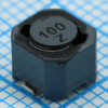 CDRH64BNP-100MC Силовая SMD индуктивность 10мкГн ±20% 1.35A 0.088Ом c магнитным экраном SUMIDA pe341827 фото