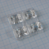 C13749_HB-2X2-O Квадратная модуль линза 2x2 на 4светодиода LG Innotek серии  LEMWA33X, эфф=94%,  27°x112°,  50x50mm   H:8,5mm LEDIL pe157251 фото