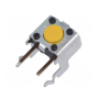 B3F3102 Кнопка тактильная 6х6мм угловая h=0.9mm усилие нажатия 1.47N(150гр) 0.05А 24В монтаж в отверстие OMRON pe464196 фото