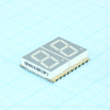 KCDA04-123 2-х разрядный сегментный индикатор smd 10,16мм/зеленый/570нм/5,6-11мкд/ОА Kingbright pe379718 фото
