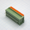 DG141R-2.54-12P-14-00A(H) Нажимной безвинтовой клеммный блок 12 контактов. Зажим типа торцевой контакт. Серия DG141R-2.54 Degson pe102473 фото