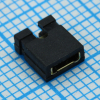 DS1027-2ABF10 ДЖАМПЕР (перемычка). открытый, черный, высота 6мм, шаг 2.54мм CONNFLY pe523598 фото