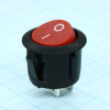 RL3-5ABRBT-H-G Переключатель ON-OFF без подсветки 6A 250VAC 10000 циклов круглая кнопка красная Switronic pe406865 фото