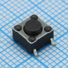 L-KLS7-TS6604-4.3-180-T Кнопка тактильная 6х6мм h=4.3мм усилие нажатия 180гр SMD монтаж KLS pe514387 фото