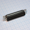DS1033-50MBNSISS Разъем D-Sub, вилка 50 контактов под пайку, черный изолятор CONNFLY pe339286 фото