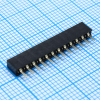 DS1026-01-1X12S8BV Гнездо на плату 1x12 конт., шаг 2.00мм, высота 4.3мм, позолоч. CONNFLY pe391254 фото